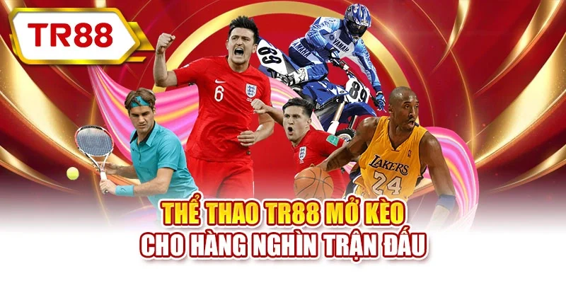 Thể Thao TR88 mở kèo cho hàng nghìn trận đấu